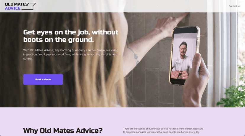 Old Mates Advice