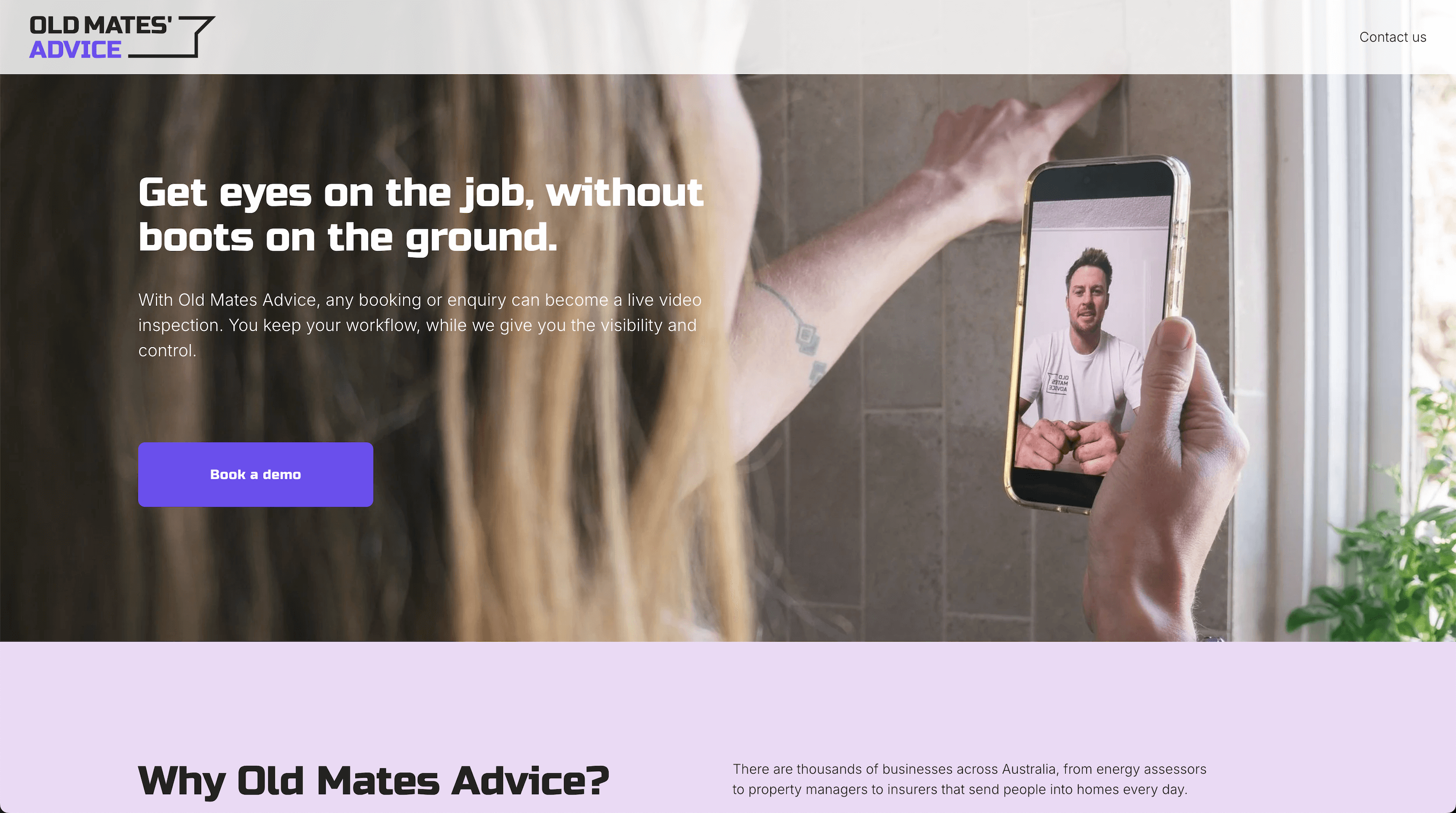 Old Mates Advice product screenshot